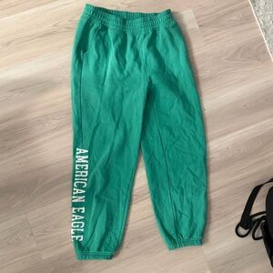 American Eagle Outfitters Green Joggers